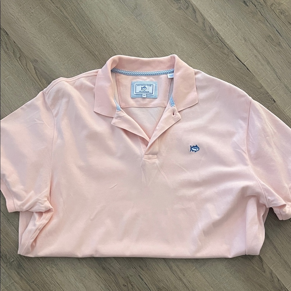 Southern Tide Soft Pink Polo Shirt